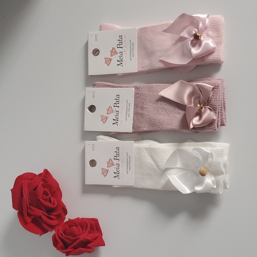 Meia Pata Knee High Socks Made With 80% Cotton And Other Fabrics Shoe Size 20-22